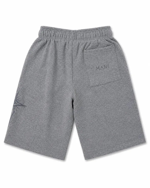 Vertical Logo Long Shorts Grey