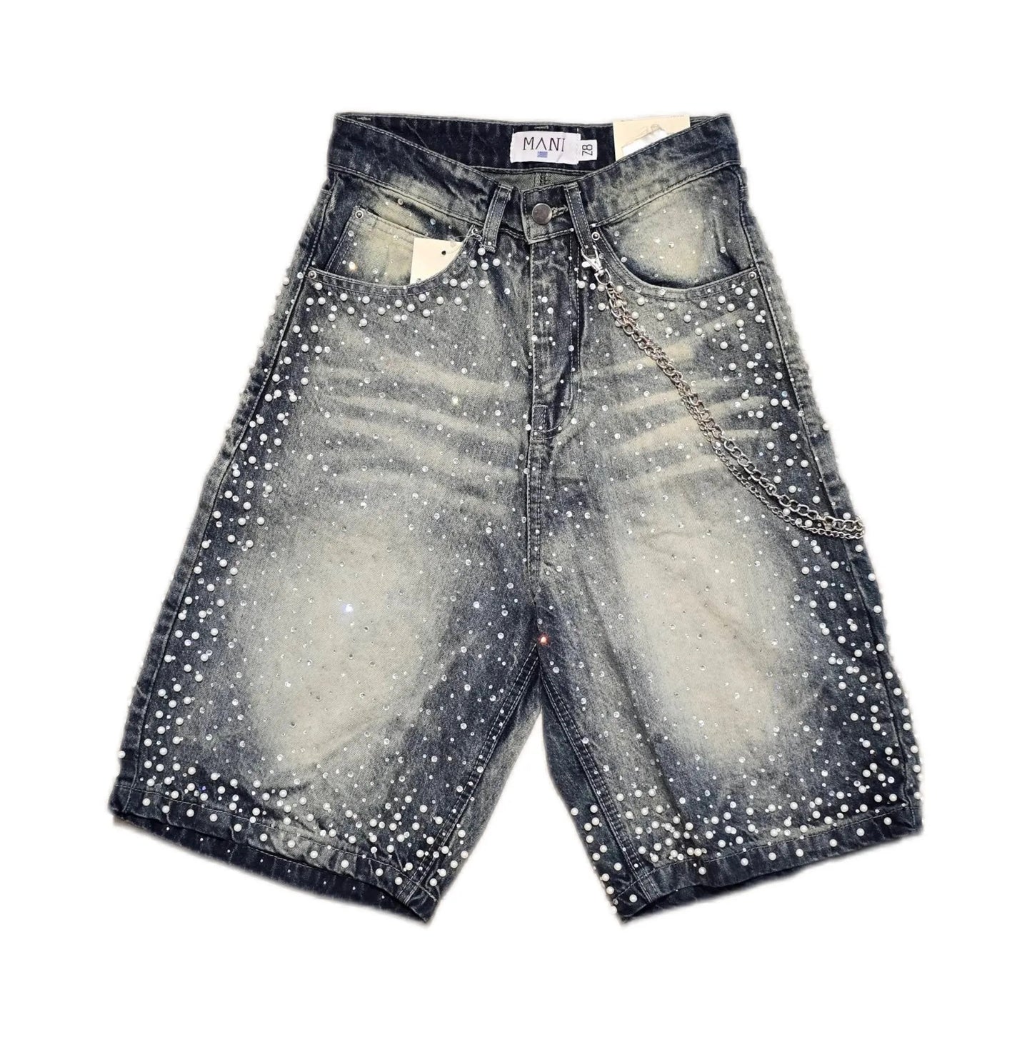 Pearl Denim Shorts