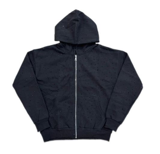 Crystal Hoodie Black