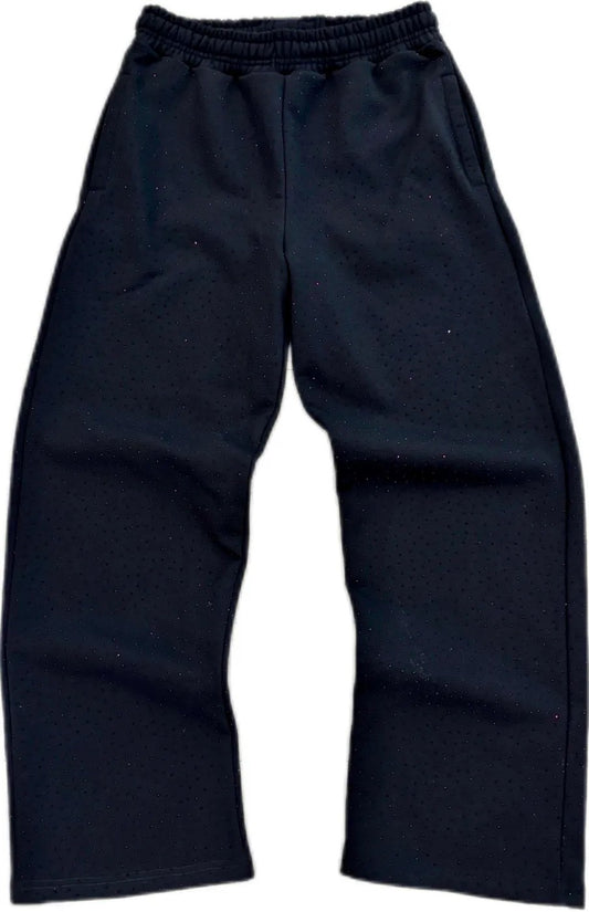 Crystal Sweatpants Black